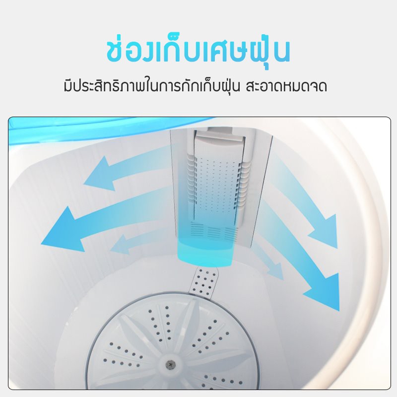 เครื่องซักผ้าสองถัง-ความจุ-4-5-กก-mini-washing-machine-เครื่องซักผ้า-ฟังก์ชั่น-2-in1