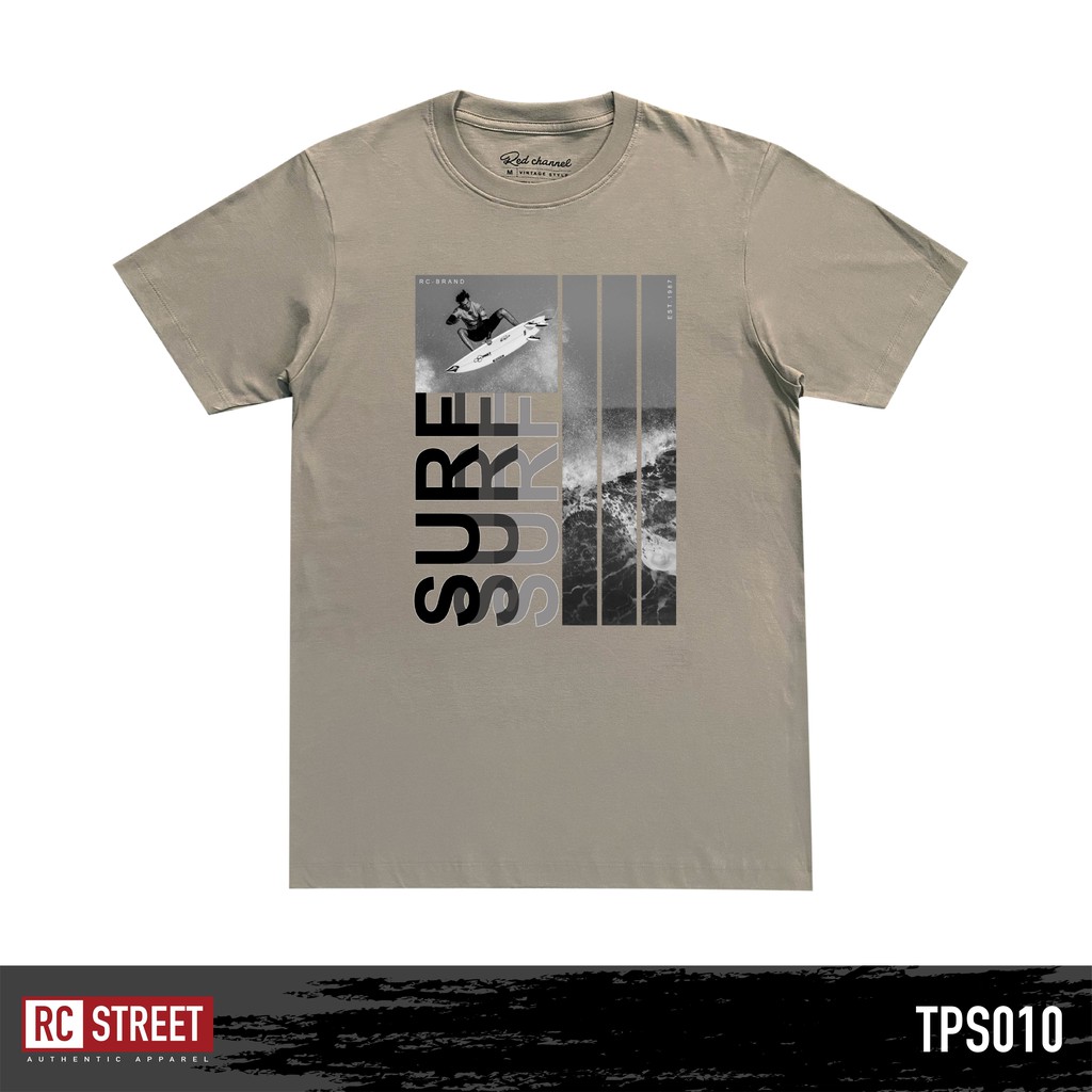 red-channel-เสื้อยืด-triple-surf-tps-100-cotton