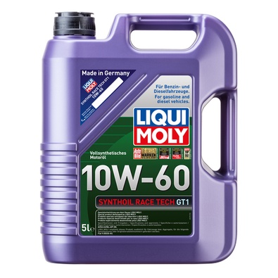 โค้ด-247octลด130-liqui-moly-น้ำมันเครื่องสังเคราะห์แท้-synthoil-race-tech-gt1-10w-60-ขนาด-5-ลิตร