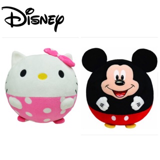 ตุ๊กตา คิตตี้ มิกกี้เม้าส์ ลูกบอลผ้า disney มีเสียง กรุ๊งกริ๊ง มิกกี้ kitty mickey อ้วน ของเล่น ลูกบอลชวนคลาน หัดคลาน