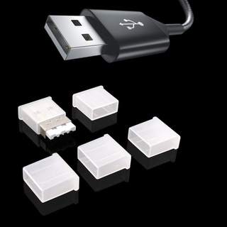 10 ชิ้น USB ตัวผู้ ปลั๊กกันฝุ่น ฝาครอบป้องกัน / ซิงค์ข้อมูล ถ่ายโอนสายเคเบิล พอร์ต กันน้ํา ฝาปิด / อุปกรณ์ชาร์จโทรศัพท์