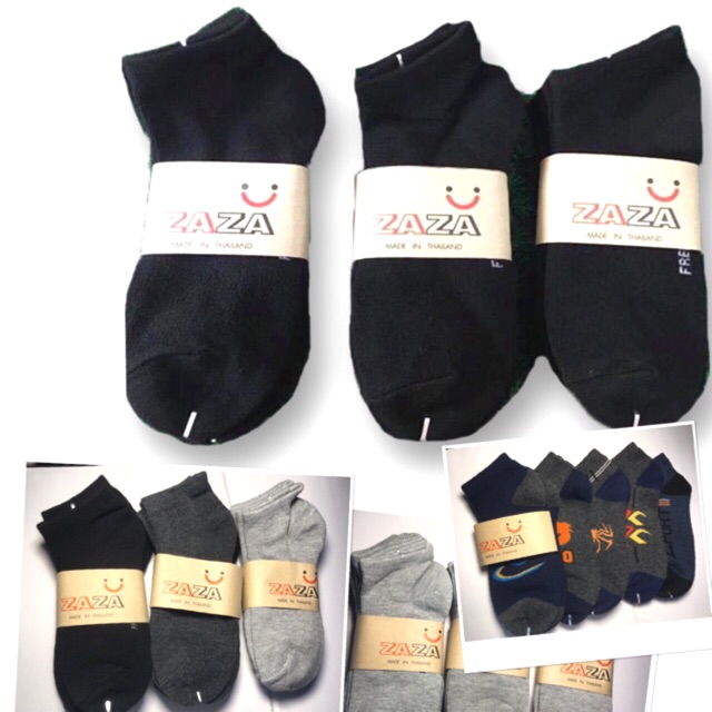 ภาพสินค้าZAZAถุงเท้าสีพื้น ถุงเท้าข้อกลาง ถุงเท้าทำงานผู้ชาย ผ้านุ่มใส่สบาย งานดีคุ้มเกินราคา จากร้าน kanjanashopping บน Shopee ภาพที่ 7