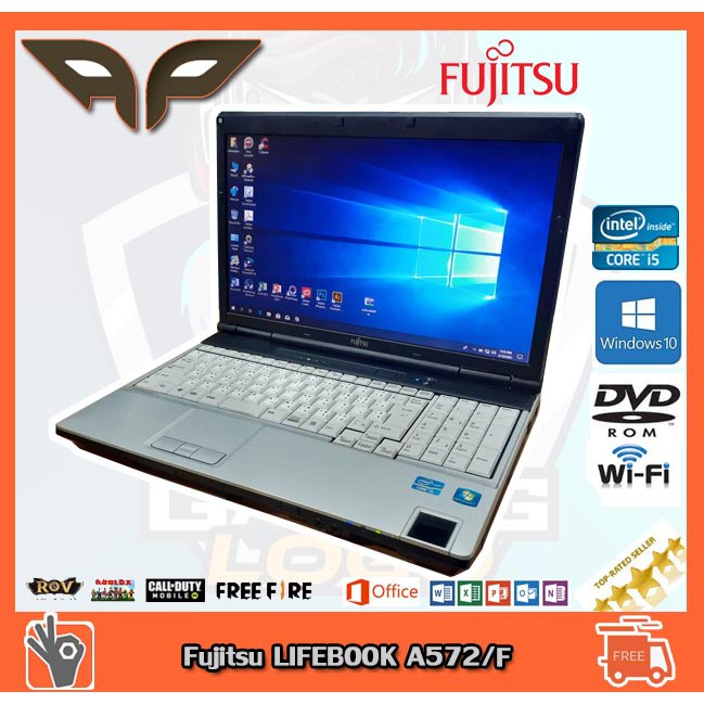โน๊ตบุ๊คมือสอง Notebook FUJITSU LIFEBOOK A572/F Intel Core i5 2520M Ram 4 G Hdd 320 G จอ 15.6 นิ้ว พร้อมใช้งาน | Shopee Thailand โน๊ตบุ๊คมือสอง Notebook FUJITSU LIFEBOOK A572/F Intel Core i5 2520M Ram 4 G Hdd 320 G จอ 15.6 นิ้ว พร้อมใช้งาน | Shopee Thailand