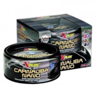 ขี้ผึ้งเคลือบสีเอ็กพลัส X-PLUS CARNAUBA NANO WAX สูตรฟิมล์ใยแก้วสำหรับรถสีเข้ม