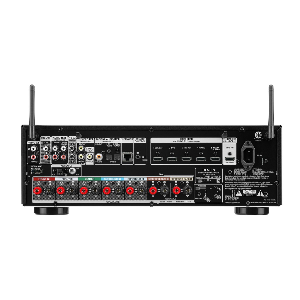 DENON AVR-X1600H 通電可 撓る