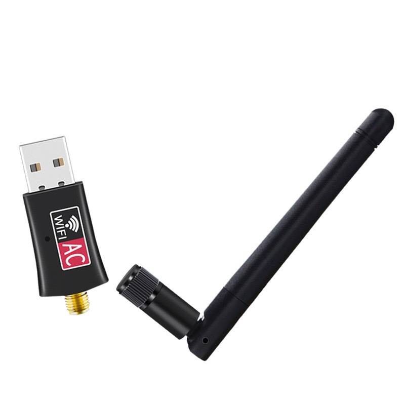 ภาพสินค้า(มีเสาอากาศ) Dual Band ตัวรับสัญญาณ wifi 5G Dual Band USB 2.0 Adapter WiFi Wireless 600M เร็วแรง จากร้าน tcfmobile บน Shopee ภาพที่ 2