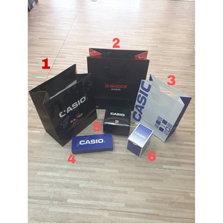 สินค้า กล่องนาฬิกา CASIO/ถุงนาฬิกา CASIO/นาฬิกา G-Shock