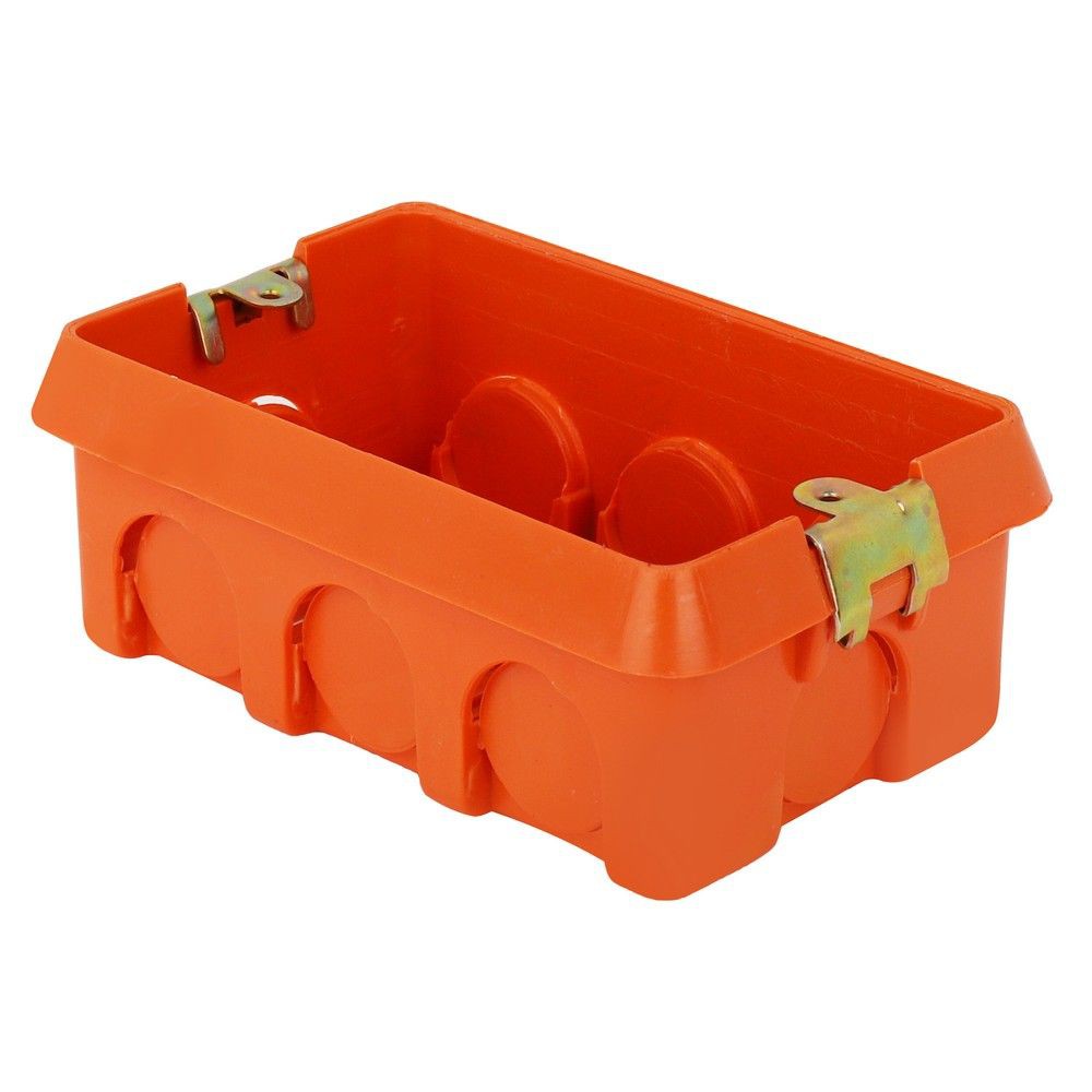 boxes-plastic-tz-2-x4-orange-บล็อกฝังพลาสติก-tz-2x4-นิ้ว-สีส้ม-กล่องพักสายไฟ-ท่อร้อยสายไฟและอุปกรณ์-งานระบบไฟฟ้า-boxes