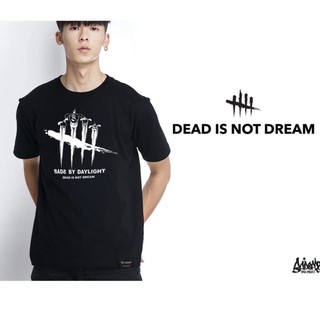 เสื้อยืดขายดีJust Say Bad ® เสื้อยืดลาย แนวสตรีท รุ่น Dead Daylight ดำ ( ลิขสิทธิ์แท้ ) แขนสั้น เสื้อยืดชาย หญิง M L XL