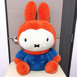 ⭐️Miffy ตุ๊กตากระต่ายมิฟฟี่ชุดนักบิน ตัวใหญ่ สูง 70 cm กว้าง ~ 50 cm งานขนเก่า *ตำหนิตาขวาเล็กน้อย ป้ายผ้าจาง Sekiguchi