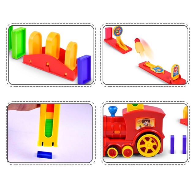 ของเล่นเด็ก-domino-trian-รถไฟเรียงโดมิโน่