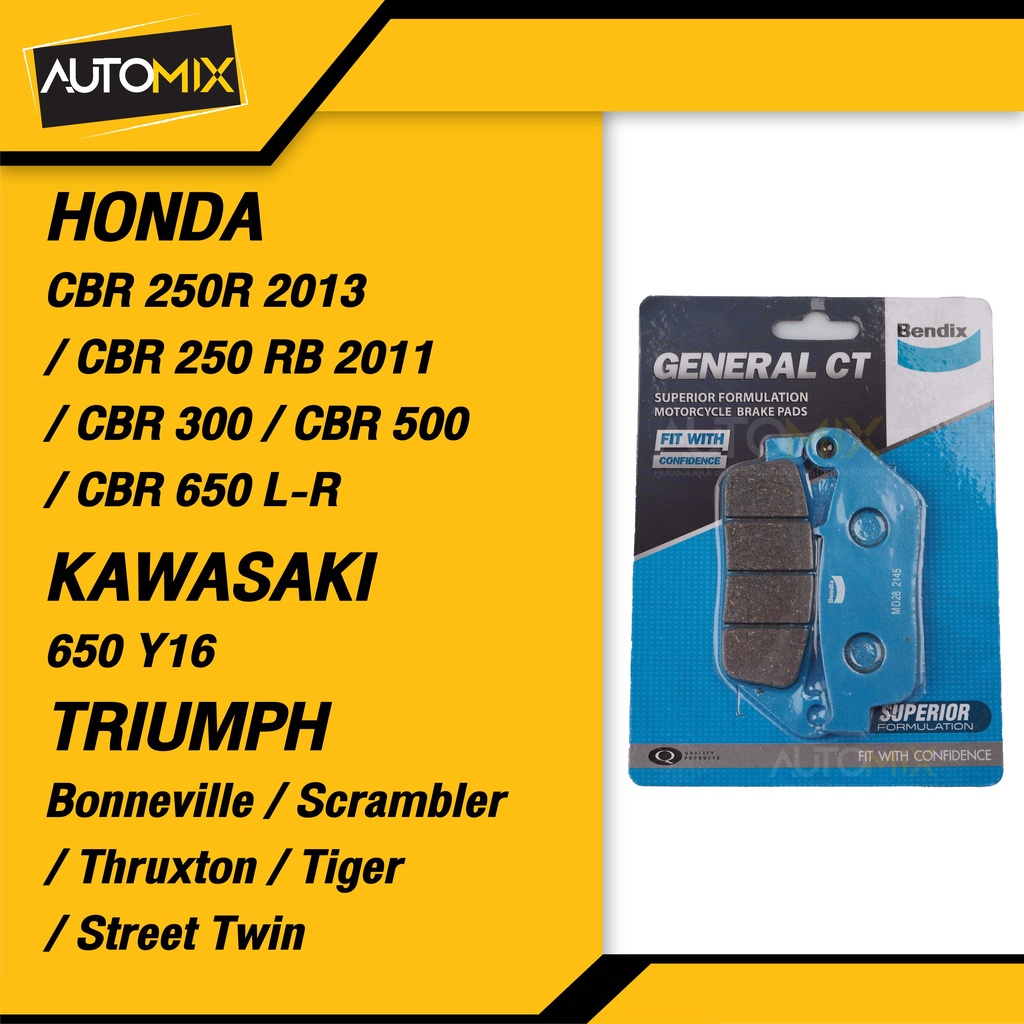 bendix-ผ้าเบรคหน้า-md28-ดิสเบรก-versysx300-versys650-z650-ninja650-honda-cb500f-x-cb650f-cbr500r-cbr650f-nc750-nm4-rebe