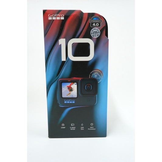ภาพหน้าปกสินค้าGoPro 10 Black action Camera สินค้าใหม่ ประกันศูนย์ กล่องซีล gopro10