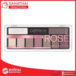 (แท้100%) Catrice the dry rose collection eyeshadow palette 010