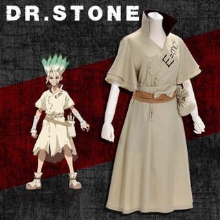 ราคาชุดคอสเพลย์อะนิเมะ Dr . Stone Senku Ishigami