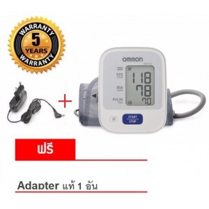 เครื่องวัดความดันโลหิต-omron-รุ่น-hem-7121-แถมฟรี-adapter-แท้-ของแท้-รับประกันศูนย์-omron-ไทย-5-ปี