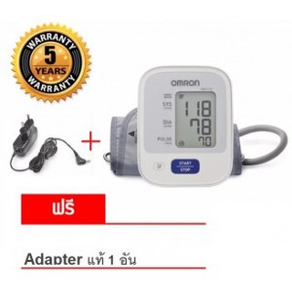 เครื่องวัดความดันโลหิต OMRON รุ่น HEM-7121 แถมฟรี ADAPTER แท้ (ของแท้ รับประกันศูนย์ omron ไทย 5 ปี)