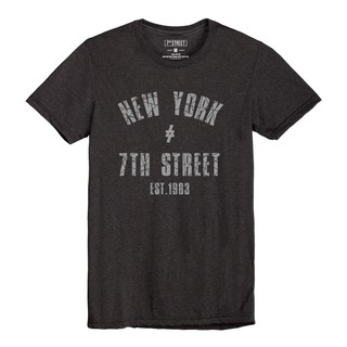 7th Street (Basic) เสื้อยืด รุ่น MYC102 สีเทาดำ