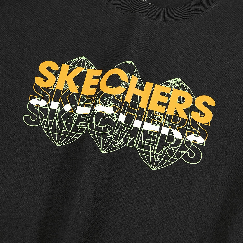 เสื้อยืดผ้าฝ้ายพิมพ์ลายผ้าฝ้าย-100-skechers-สเก็ตเชอร์ส-เสื้อยืดแขนสั้น-ผู้ชาย-short-sleeve-tee-l321m077-0018s-3xl