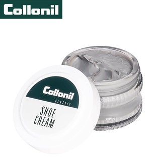 Collonil Shoe cream ขนาด 50 ml. (สีเทาอ่อน) ครีมซ่อมแซมและฟื้นฟูสีสำหรับหนังเรียบ เช่น รองเท้า กระเป๋า เฟอร์นิเจอร์ ฯลฯ