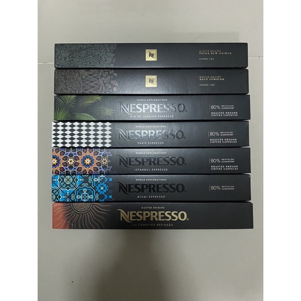 new-แบบแบ่งขาย2แคปซูล-กาแฟแคปซูล-nespresso-กลุ่มmaster-origin-และ-world-explorations