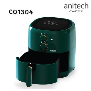 ANITECH แอนิเทค หม้อทอดไร้น้ำมัน  หม้ออบลมร้อน หม้อทอด ความจุ 4ลิตร กำลังไฟ 1300วัตต์ รุ่น CO1304