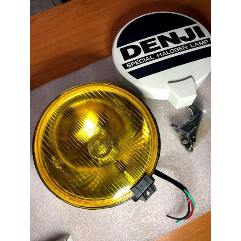 ไฟสปอร์ตไลท์-denji-dj100-12v-เลนส์สีเหลือง-ขนาด-7-sale-ราคาพิเศษ