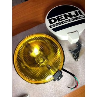 ไฟสปอร์ตไลท์ Denji (DJ100) 12V เลนส์สีเหลือง ขนาด 7”  (SALE!!!! ราคาพิเศษ)