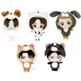 🎀พร้อมส่ง🎀 ตุ๊กตา Animarukko : Attack on titan eren levi เอเรน รีไว ผ่าพิภพไททัน