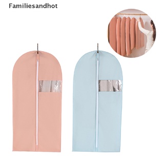 Familiesandhot&gt; ถุงคลุมเสื้อผ้า กันฝุ่น แบบแขวน