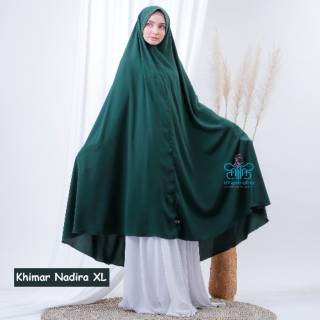 Aufa Khimar Nadira XL - Jumbo Hijab Khimar Non Pet Wolfis โดย Afna