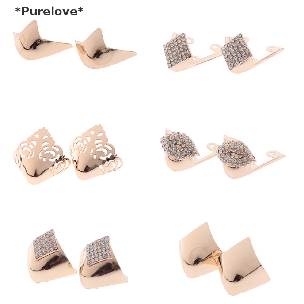 purelove-2-ชิ้น-โลหะ-รองเท้า-ป้องกันนิ้วเท้า-ตกแต่งรองเท้าส้นสูง-อุปกรณ์ซ่อม