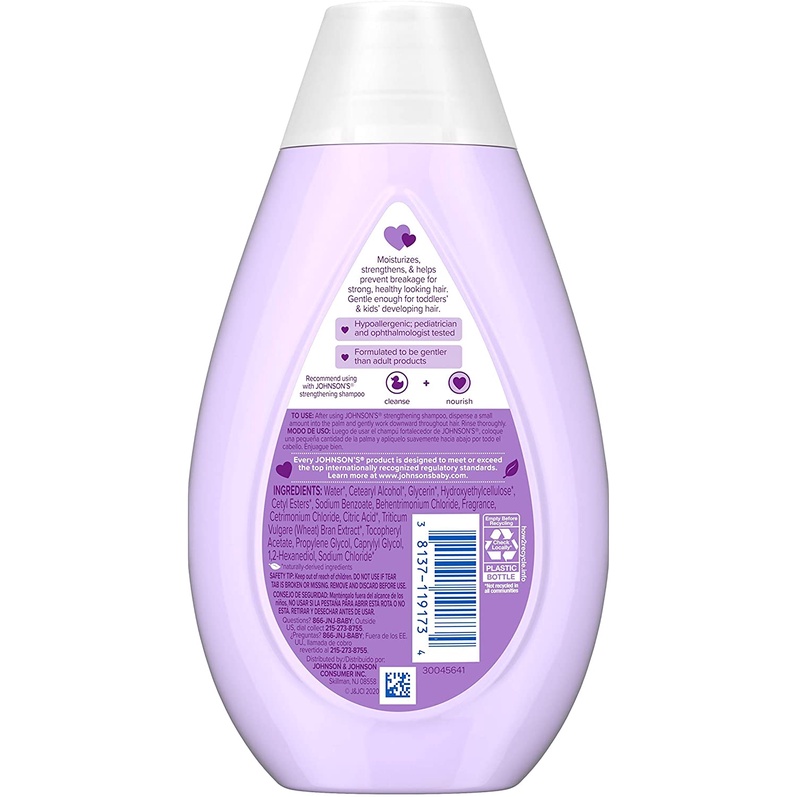 ครีมนวดผม-johnsons-strengthening-tear-free-kids-conditioner-13-6-fl-oz-400-ml-ราคา-450-บาท