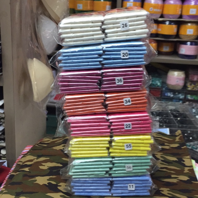 ภาพสินค้าผ้ากุ้นผ้าคอตตอน กุ้นริมผ้า   อย่างดี(ไม่เงา) จากร้าน jirapa738 บน Shopee ภาพที่ 2