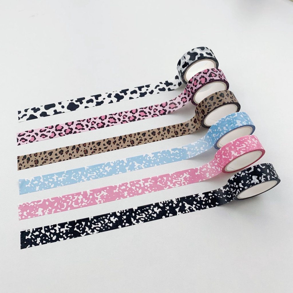 galicici-เทปสติกเกอร์-ลายเสือดาว-วัสดุdiy-สติกเกอร์ตกแต่ง
