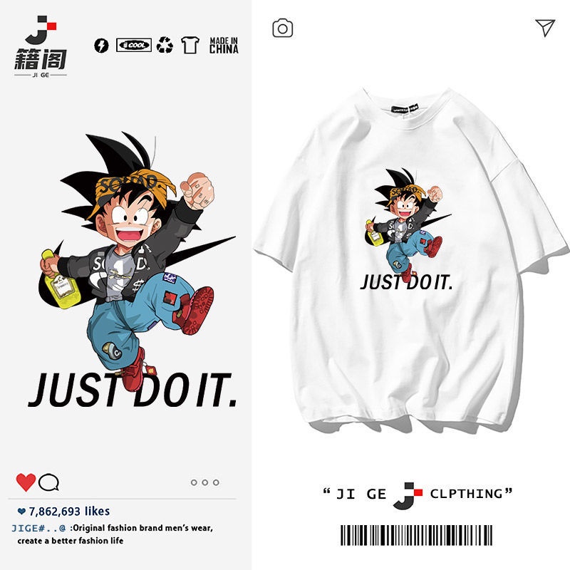 hot-sale-dragon-ball-joint-ผ้าฝ้ายแขนสั้น-sun-wukong-เสื้อยืดเสื้อผ้า-kakarot-อะนิเมะแบรนด์ญี่ปุ่น-manga-เสื้อยืดสองม