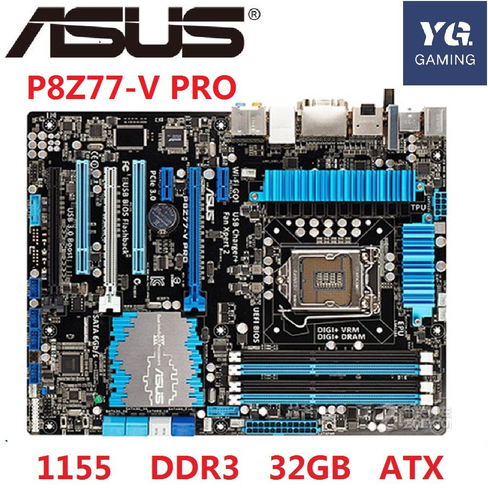 รูปภาพของAsus P8Z77-V Pro Desktop Motherboard Z77 Socket LGA 1155 i3 i5 i7 DDR3 32G ATX UEFI BIOS Original Used Mainboard On Saleลองเช็คราคา