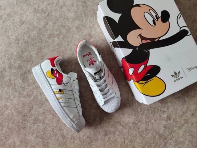 รองเท้าผ้าใบ-adidas-super-star-x-disney-ใส่ได้ทั้งผู้ชายและผู้หญิง-คลาสสิค-สินค้าพร้อมจัดส่ง-เก็บปลายทาง