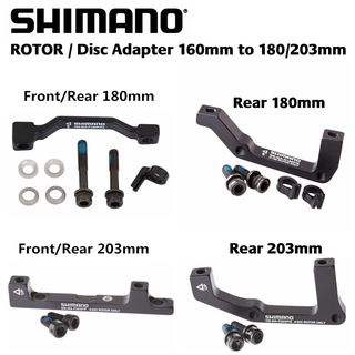 Shimano ของแท้ อะแดปเตอร์ดิสก์เบรกโรเตอร์ SM-MA 180 มม. 203 มม. R180P S R203P S F180P P F203P P RT86 RT81 RT56