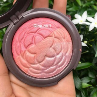 แท้💯💯💯 Gina glam flowers blusher