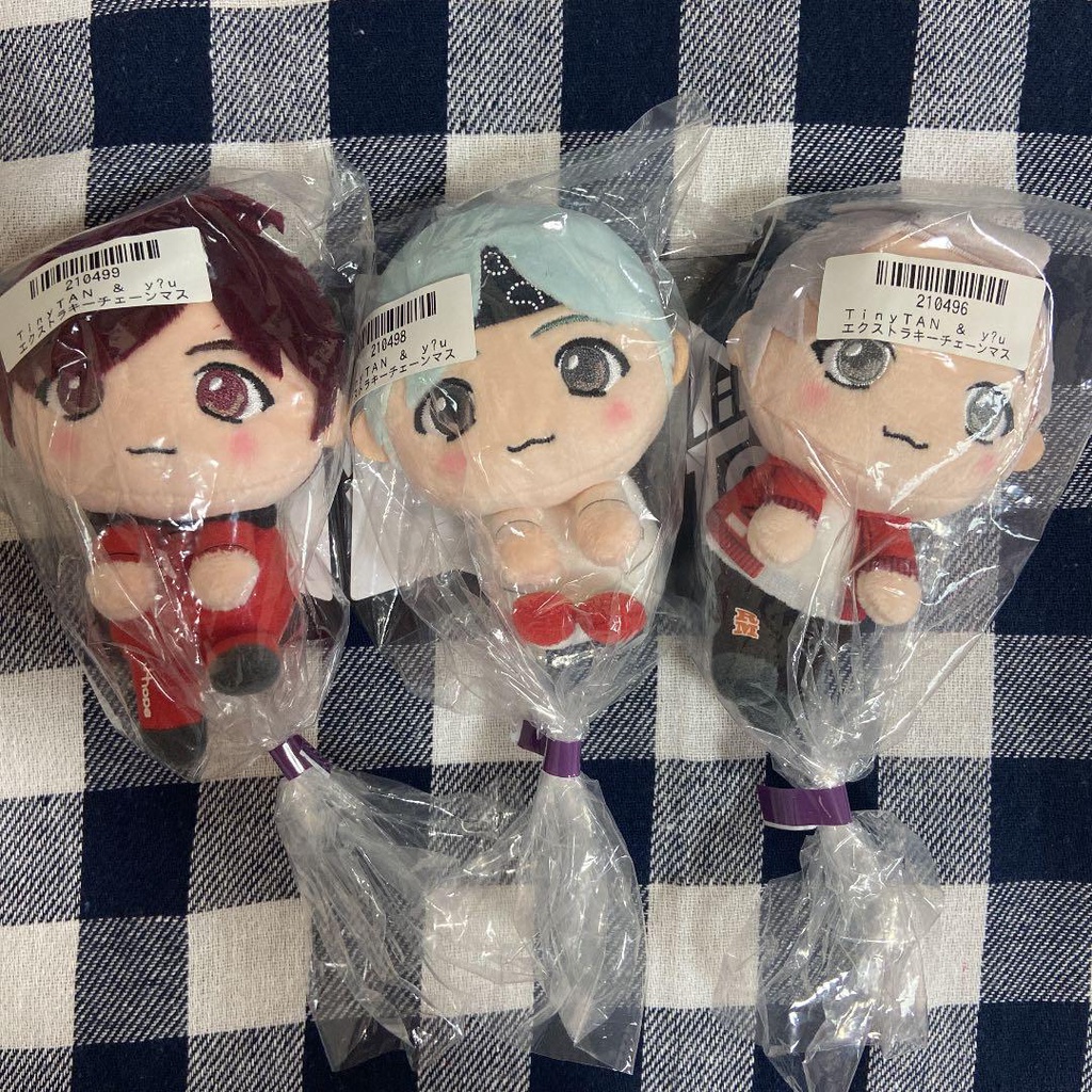 BTS TinyTAN & y ♡ u Extra Key Chain Mascot ตุ๊กตา BTS ของแท้จาก 