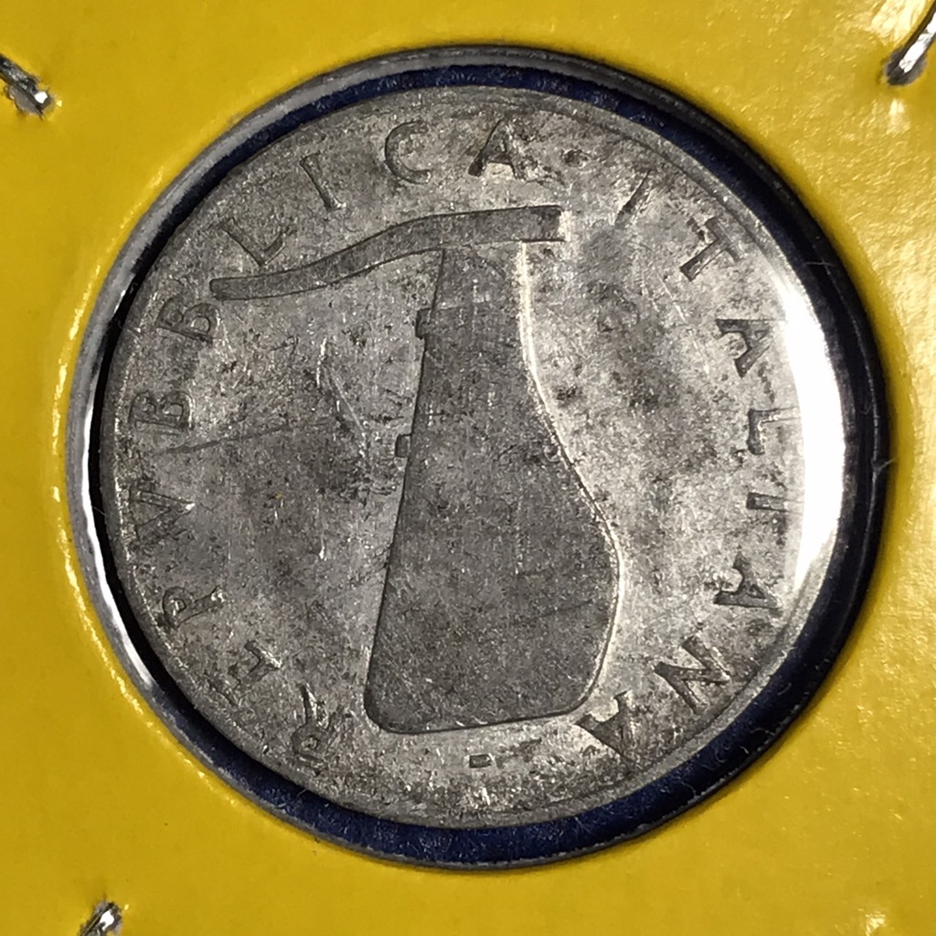 เหรียญสะสม-ึ15386-ปี1953-ประเทศอิตาลี-5-lire-ของแท้