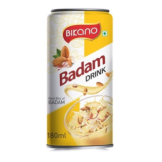 นมอัลมอนด์ อร่อยหาวน Bikano Badam DRINK (นมผสมอัลมอนด์) 180ml