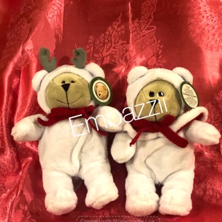 *ขายเป็นคู่* Starbucks bearista boy&girl xmas 2019