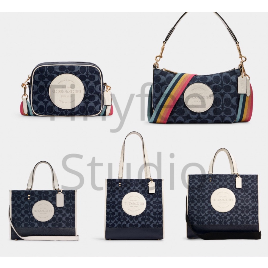 ข้อเสนอพิเศษ Coach C2822 C2825 C2826 C2823 C2827 Dempsey Series Denim