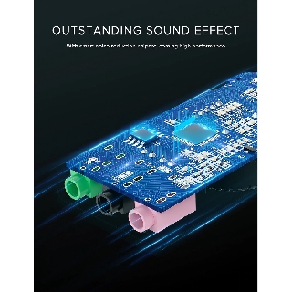 ภาพขนาดย่อของภาพหน้าปกสินค้าUgreen External USB Sound Card Mic Audio Card USB to 3.5mm Earphone Headphone จากร้าน warmuily บน Shopee ภาพที่ 7