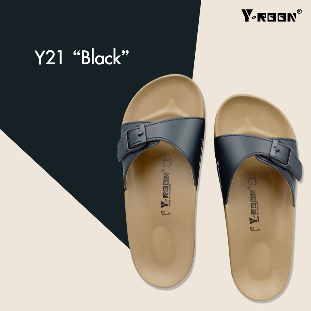 ขายดี-รองเท้า-yroon-รุ่น-33-y21-หน้าเข็มขัด-ปรับขนาดได้-สำหรับคนหน้าเท้าใหญ่-เล็ก