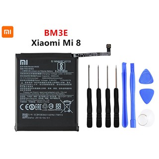 Xiaomi แบตเตอรี่ สำหรับ Xiaomi 8 Mi8 M8 BM3E 3400mAh
