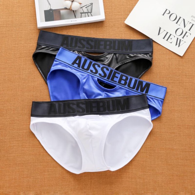 ขายดี-กางเกงในชาย-กางเกงในแฟชั่นaussiebum-ทรงbrief-เปิดโชว์หน้าโชว์หลังนิดๆ