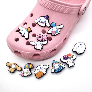 การ์ตูนอะนิเมะ My Melody crocks การออกแบบ jibitz Charm Sanrio crocks Jibbits Pins สําหรับเด็ก อุปกรณ์ตกแต่งรองเท้า